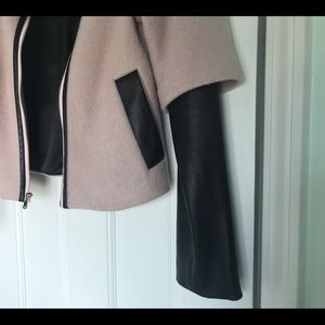 Stylish Women's Pink and Black Jacket